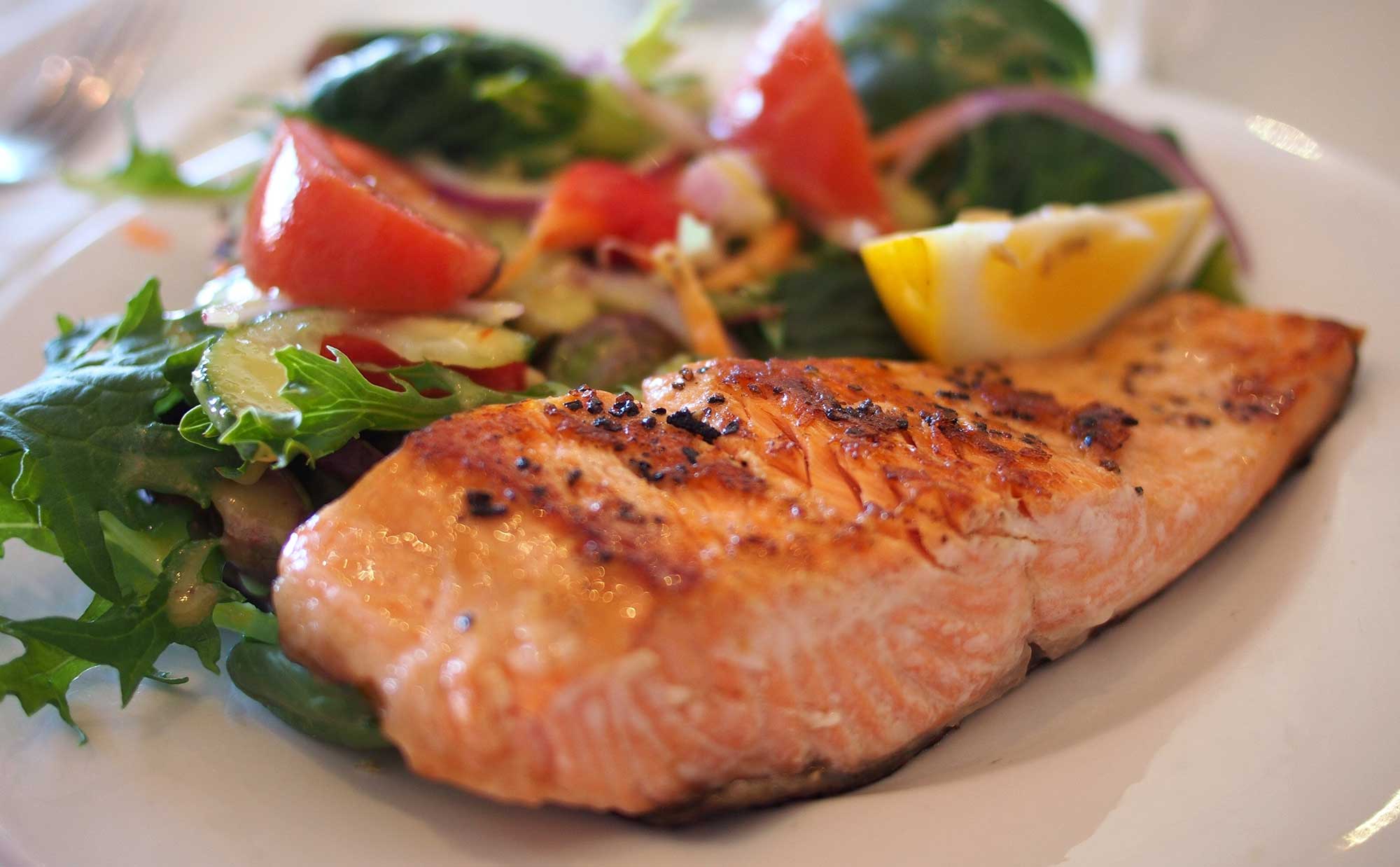 salmon for dinner